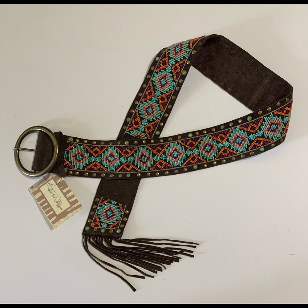 Tasha Polizzi Desert Beaded Belt